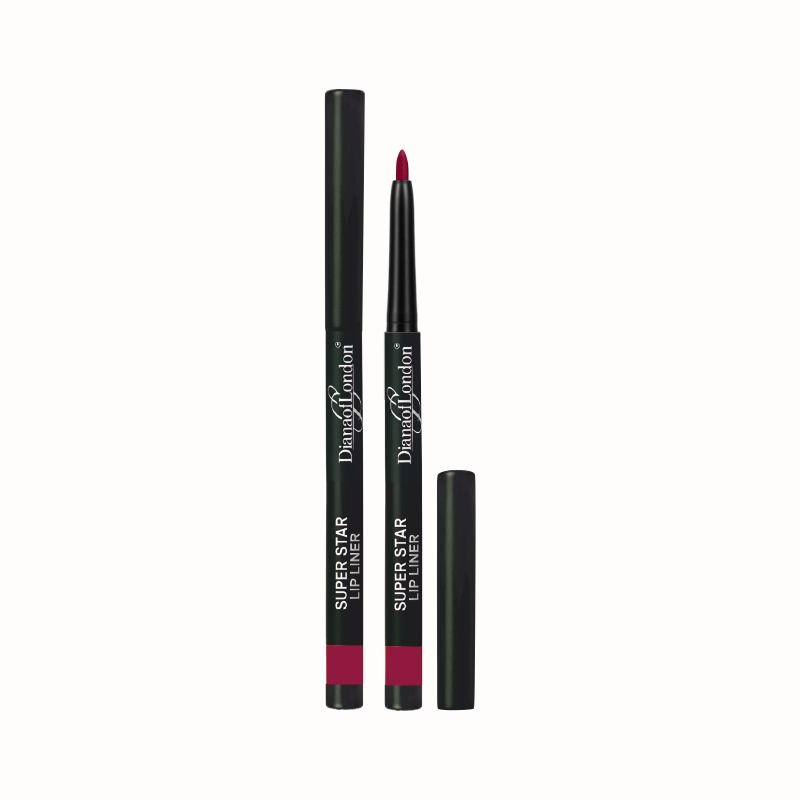 Diana of London Super Star Lip Liner – defines and contours lips while preventing smudging or feathering of lip color
