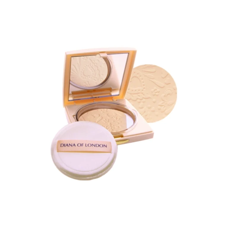 Diana of London Absolute Stay Compact Powder – flawless matte finish, even-toned complexion & perfect for touch-ups