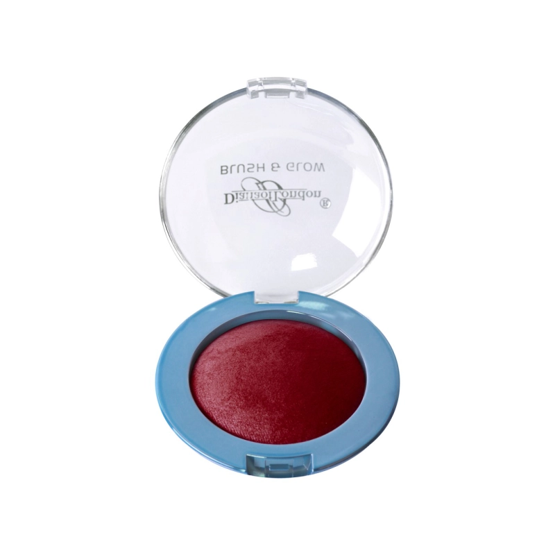 Diana of London Blush & Glow – skin-friendly blush with a luminous finish and light pigments for a youthful, glowing look.