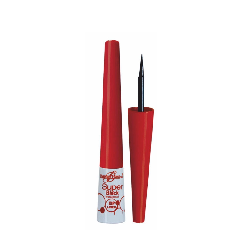 Diana of London Super Dip Eyeliner in Black – deep matte, long-lasting formula for precise lining, defining and eye enhancement